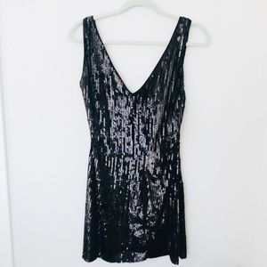 Free People Sequins slip dress